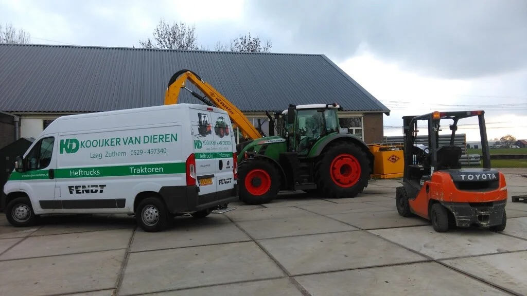 Reparatie Fendt tractor werkplaats Kooijker van Dieren