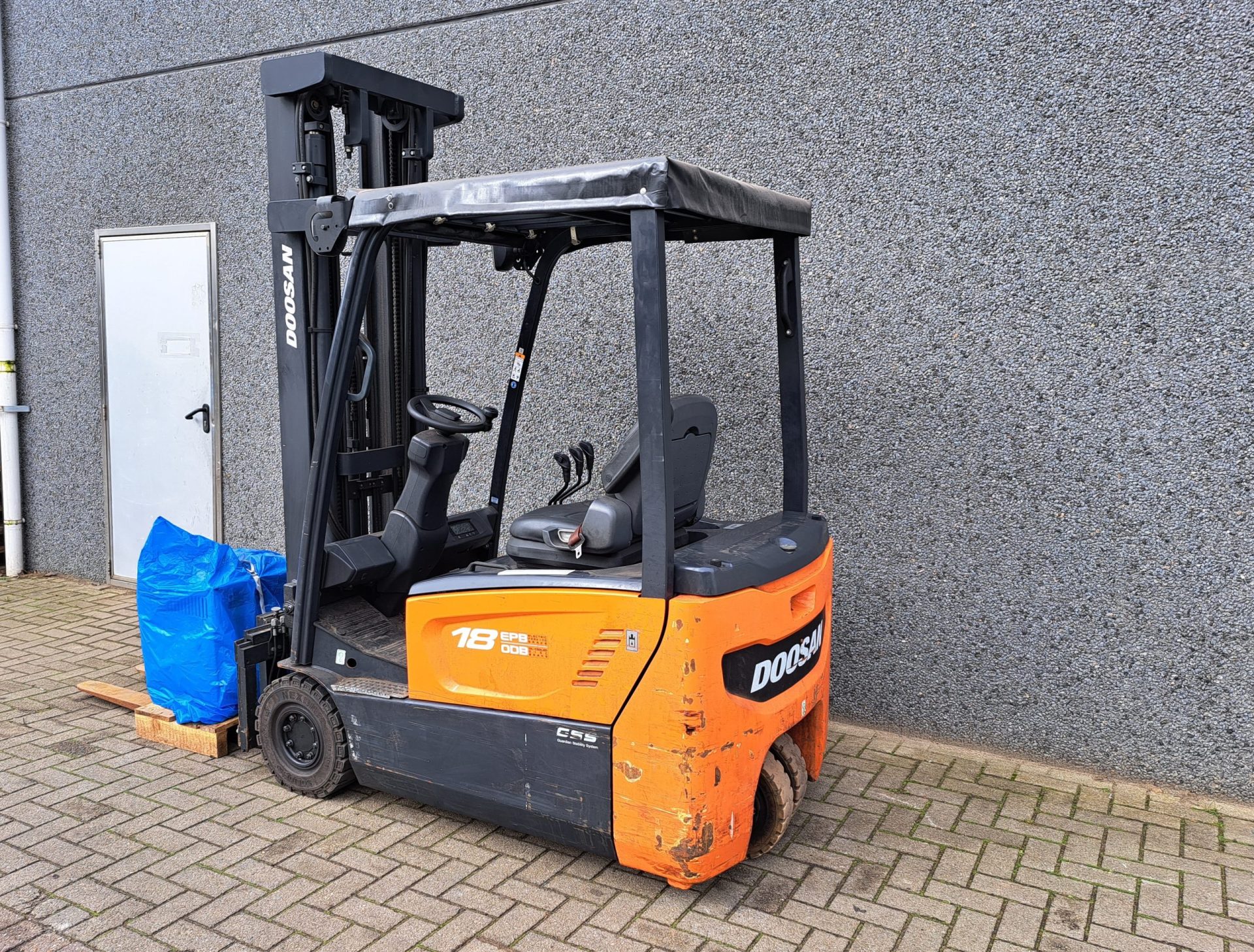 Doosan B18T-7 elektrische heftruck 1.800 kg – foto 4 van 7