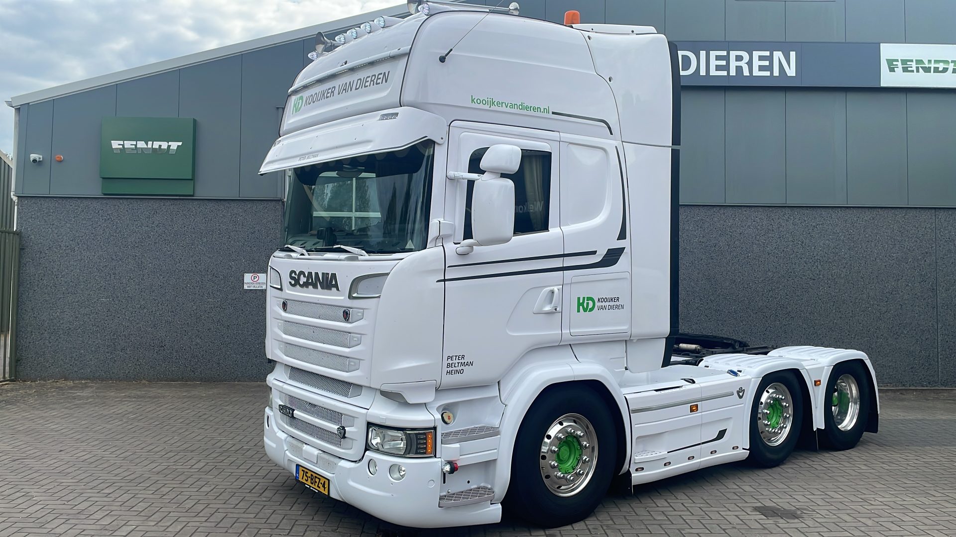 Machinetransport op locatie