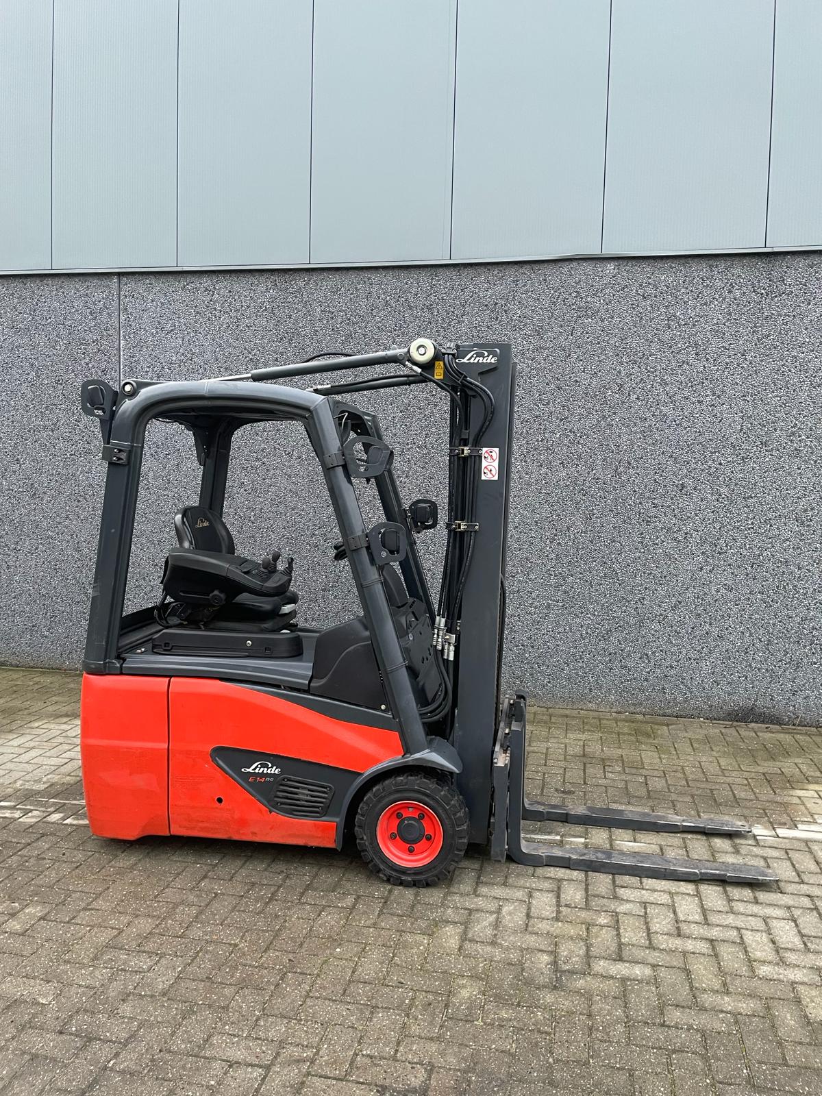 Linde E14 elektrische heftruck 1.400 kg – foto 6 van 9