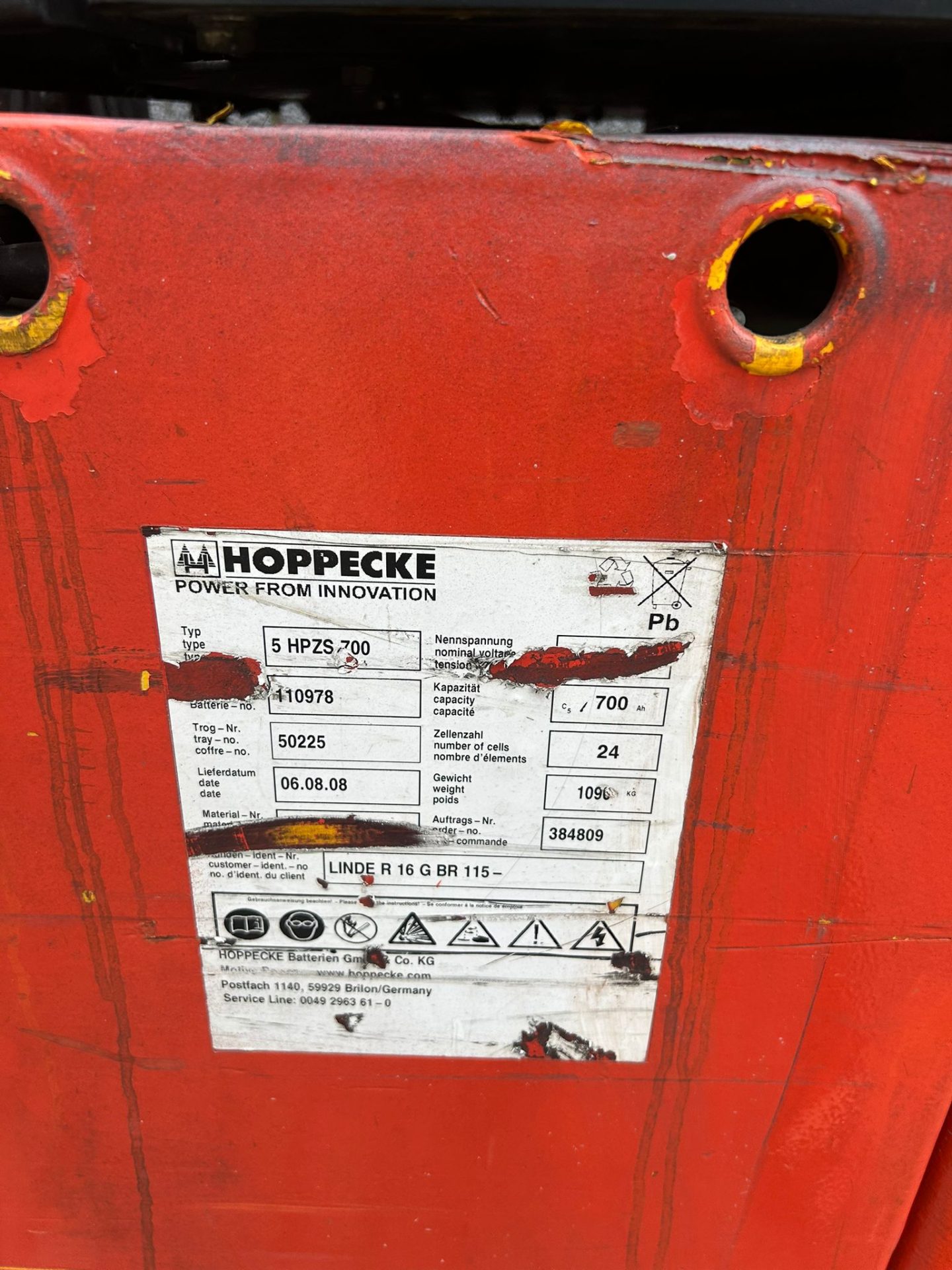 Linde R16G-03 elektrische reachtruck 1.600 kg – foto 6 van 6