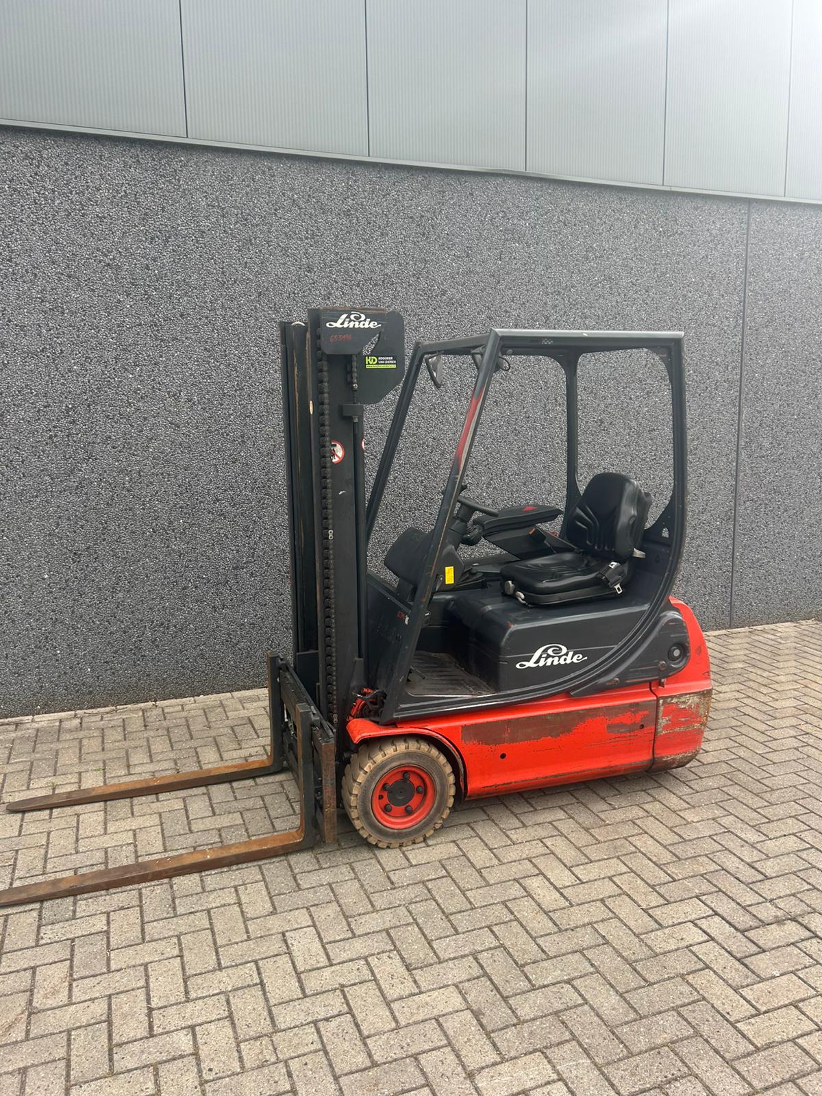 Linde E16-02 C 335 elektrische heftruck 1.600 kg – foto 1 van 7